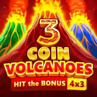 Play 3 Coin Volcanoes Rooli casino